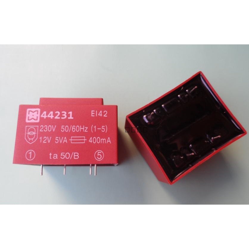 Biến áp EI42 5.0VA 230V ra 12V 45.5×38.5×32.2MM - Linh kiện & Phụ kiện Máy Pha Cà Phê Chính Hãng - Xuất xứ Đài Loan
