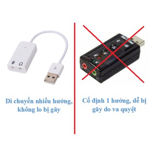 Cổng chuyển đổi usb ra âm thanh (usb sound adapter 7.1)