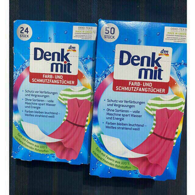Giấy chống phai màu quần áo denkmit