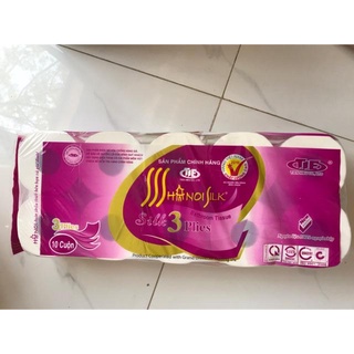Giấy vệ sinh hà nội silk 3 lớp 1.6kg