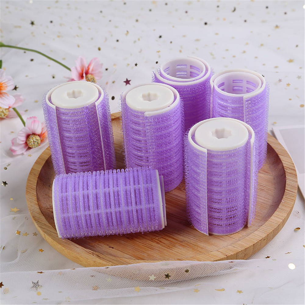 [Hàng mới về] Bộ 1 cái kẹp uốn tóc tự dính bằng nhựa chuyên dụng