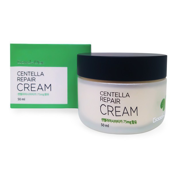 [NHẬP KHẨU CHÍNH HÃNG] KEM RAU MÁ GOODNDOC Dưỡng Ẩm Phục Hồi Trắng Sáng Da Chống Lão Hóa GOODNDOC CENTELLA REPAIR CREAM