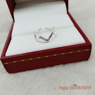 Nhẫn bạc ngón út