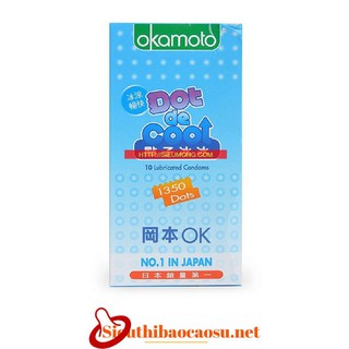 10 chiếc BCS OKAMOTO dot de cool gai lạnh kéo dài thời gian quan hệ