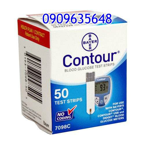 Que thử đường huyết Bayer Contour