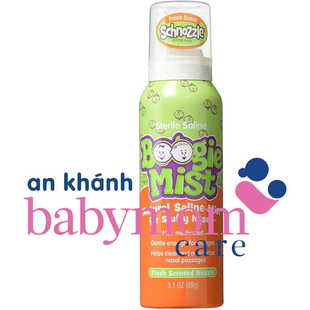 Xịt mũi Boogie Mist 89ml - Nhập Mỹ