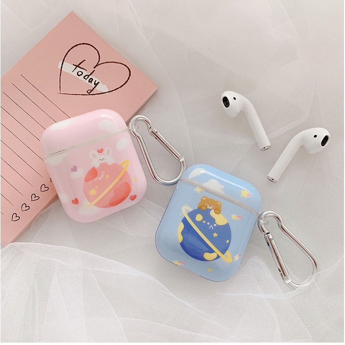 ỐP CHO AIRPODS PRO COUPLE GẤU VÀ THỎ