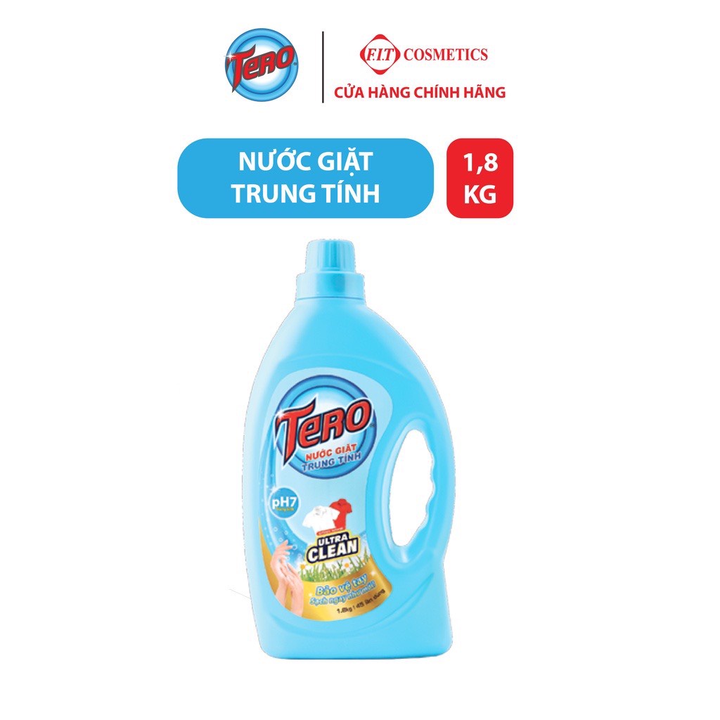 Nước giặt trung tính bảo vệ da tay Tero 1.8kg