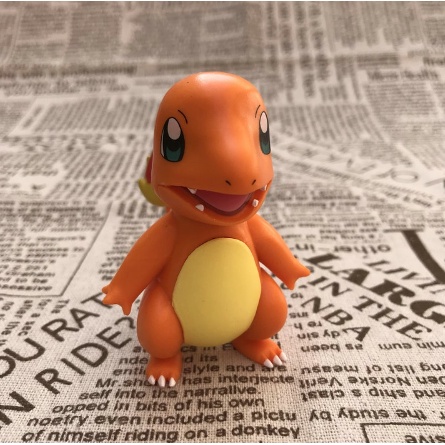[ Dưa Hấu ] Mô hình nhân vật Pokemon - Mô hình Pikachu , Hitokage , Jigglepuff , Koduck, Squirtle, Fushigidane
