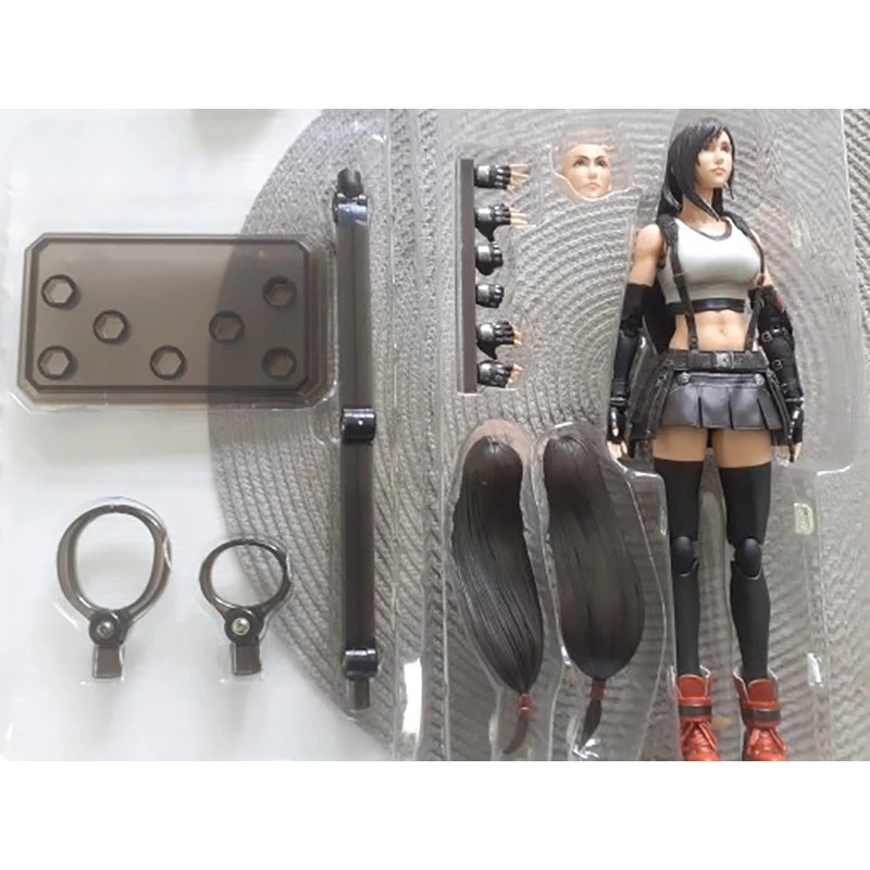 ❀Play arts Mô Hình Nhân Vật kai final fantasy vii Bằng pvc Kích Thước 25cm