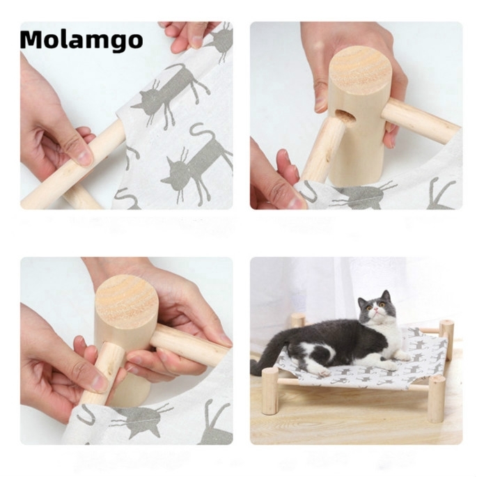 Giường ngủ chất liệu chống bẩn dành cho mèo