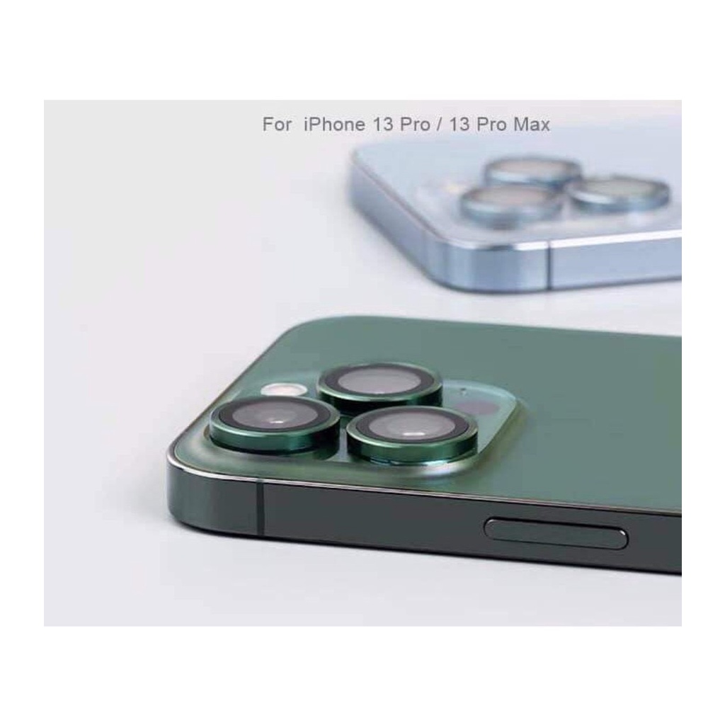 ⚡ Iphone 14 ⚡ Bộ 3 dán mắt camera Kuzoom cho iPhone 13 Mini, 13, 13 Pro, 13 Pro max bảo vệ từng mắt camera chính hãng