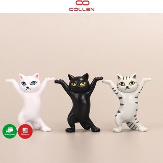Đồ trang trí giá đỡ đựng bút hình mèo con xinh xắn,mèo con đẹp rẻ tốt tạo giá đỡ đồ vật tiện lợi COLLEN LIFE