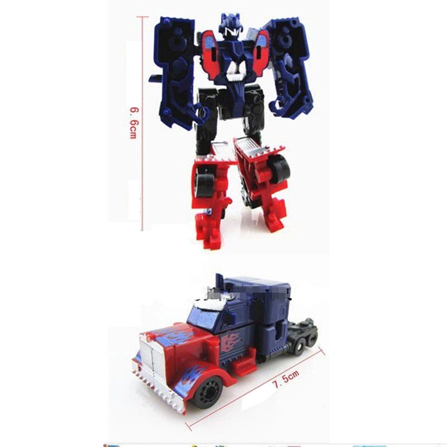 Đồ Chơi Robot Biến Hình Xe Bằng Nhựa Cho Bé