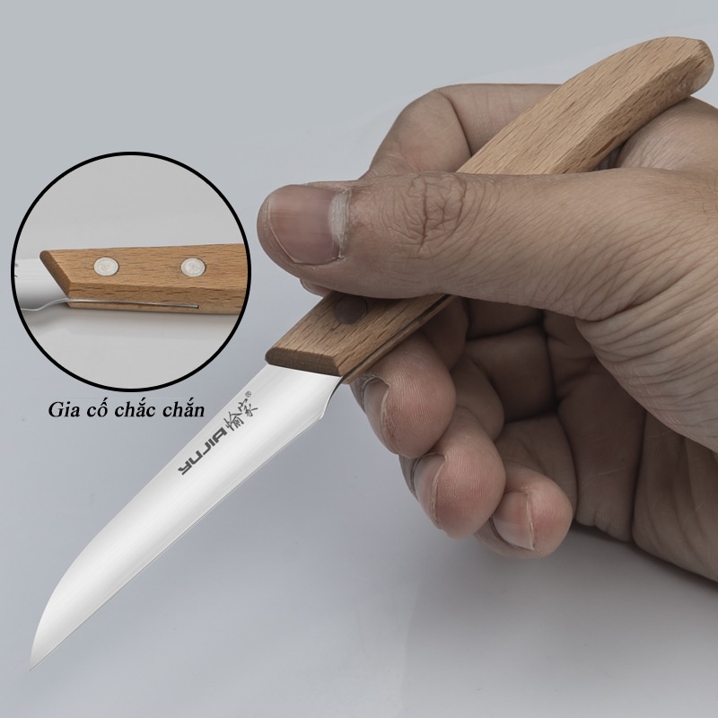 [Dao Bếp] - Bộ 3 Dao Cắt Tỉa Hoa Quả Tiện Dụng YUJIA