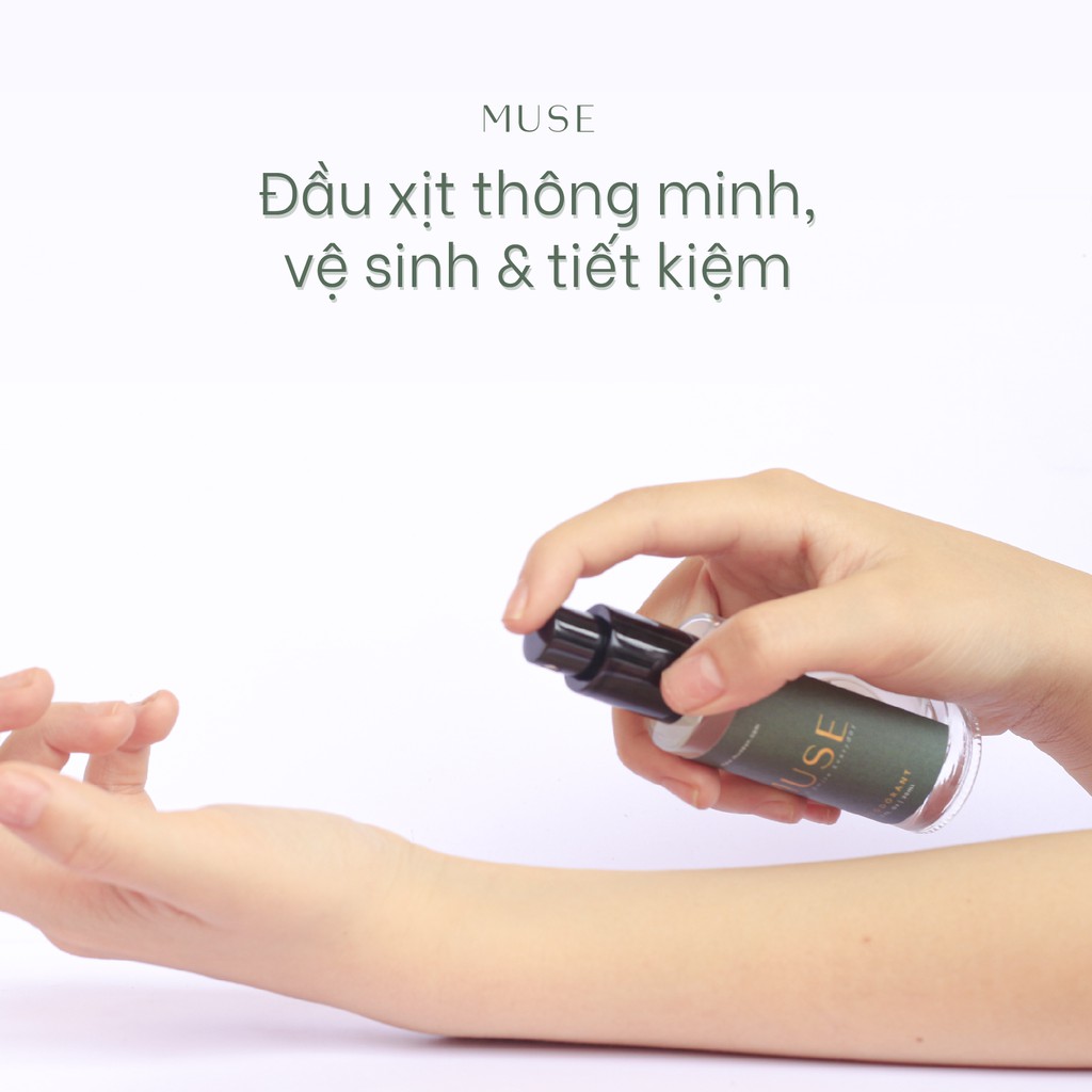 Xịt khử mùi hôi nách, hôi chân MUSE, [Tặng khử mùi quần áo MUSE ZCENT 10ml ] thiên nhiên, lành tính, hiệu quả tức thời [ | BigBuy360 - bigbuy360.vn
