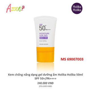 Kem chống nắng vật lý Make Up Sun Cream Holika Holika SPF50+
