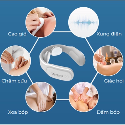 Máy massage cổ HASUTA nhỏ gọn đa tính năng HMN-160