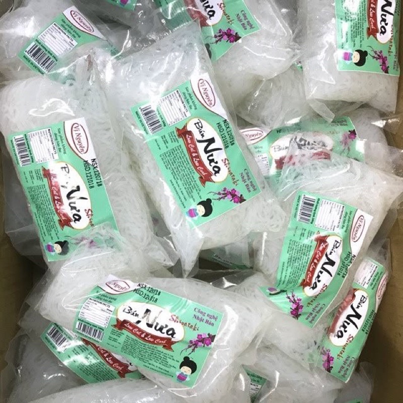 BÚN NƯA MÌ NƯA PHỞ NƯA KETO EATCLEAN 0 calo