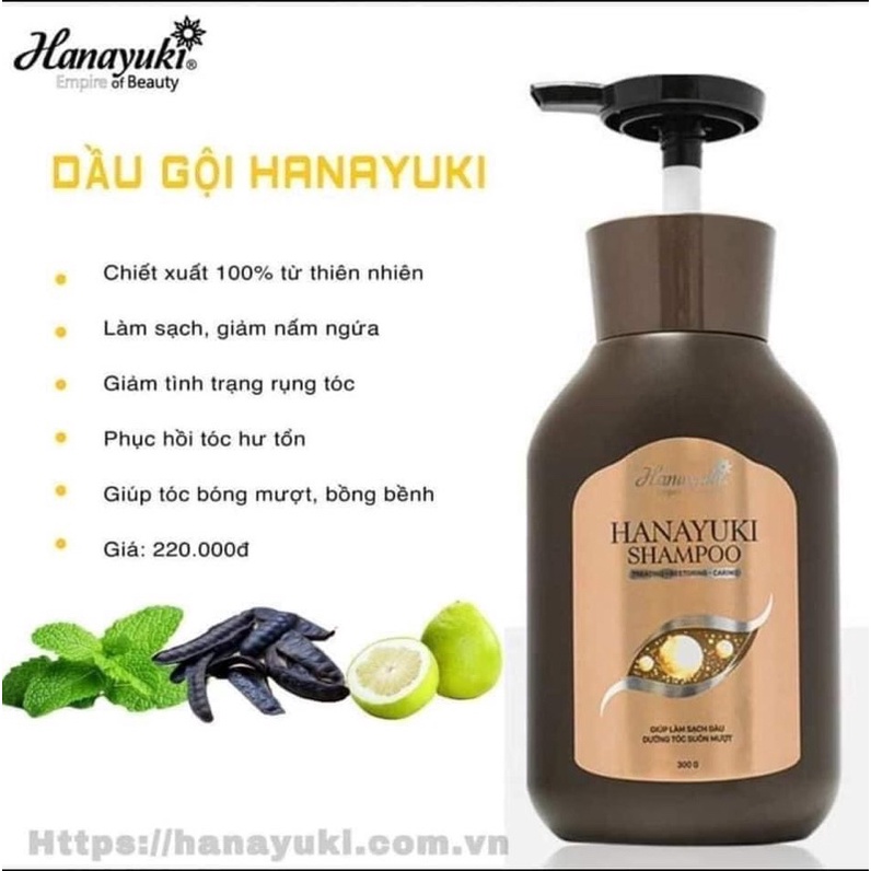 DẦU GỘI HANAYUKI