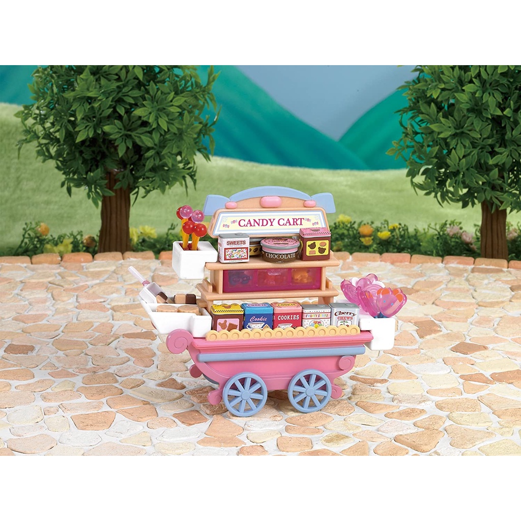 Đồ Chơi Sylvanian Families Xe Bán Kẹo Candy Cart