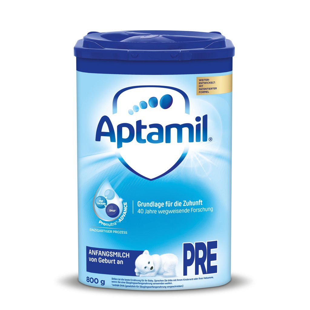 Sữa Aptamil Pronutra-ADVANCE Pre nội địa Đức 800g date T8/21