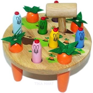 Đồ chơi gỗ - Búa đập thỏ