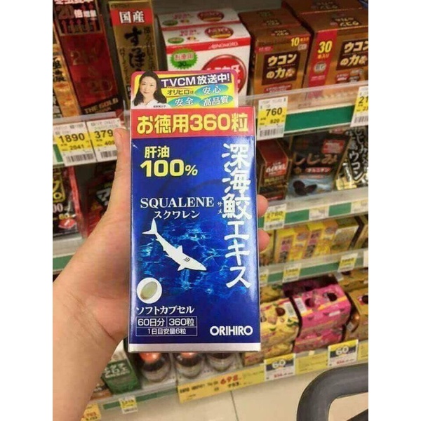 Viên uống Sụn vi cá mập Orihiro 360 viên Nhật Bản