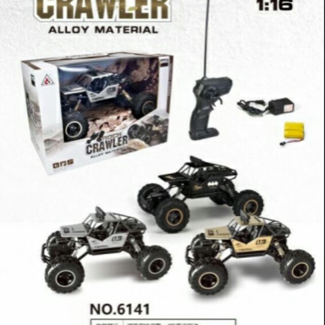 Xe điều khiển  địa hình Rock Crawler 6999 vỏ nhôm