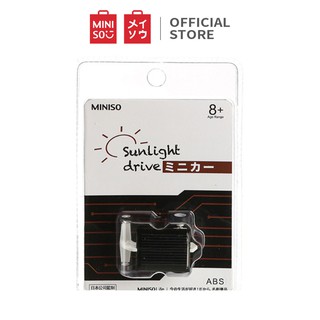 Xe đồ chơi Miniso sử dụng năng lượng mặt trời ( Trắng) - Hàng chính hãng