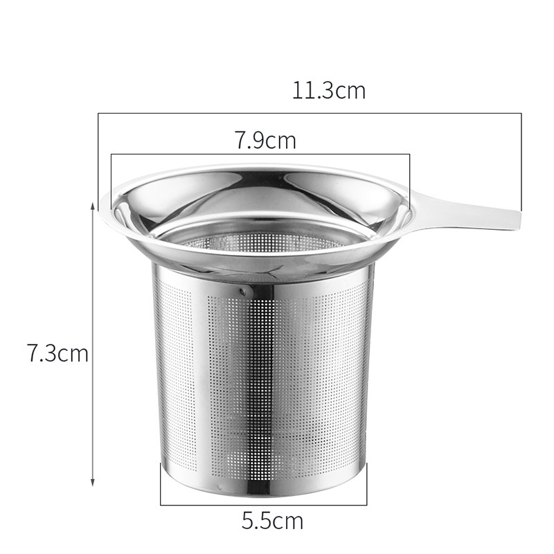 Bộ Lưới Lọc Trà Rời ANAEAT Cho Ấm Trà Nhà Bếp Bằng Thép Không Gỉ 304