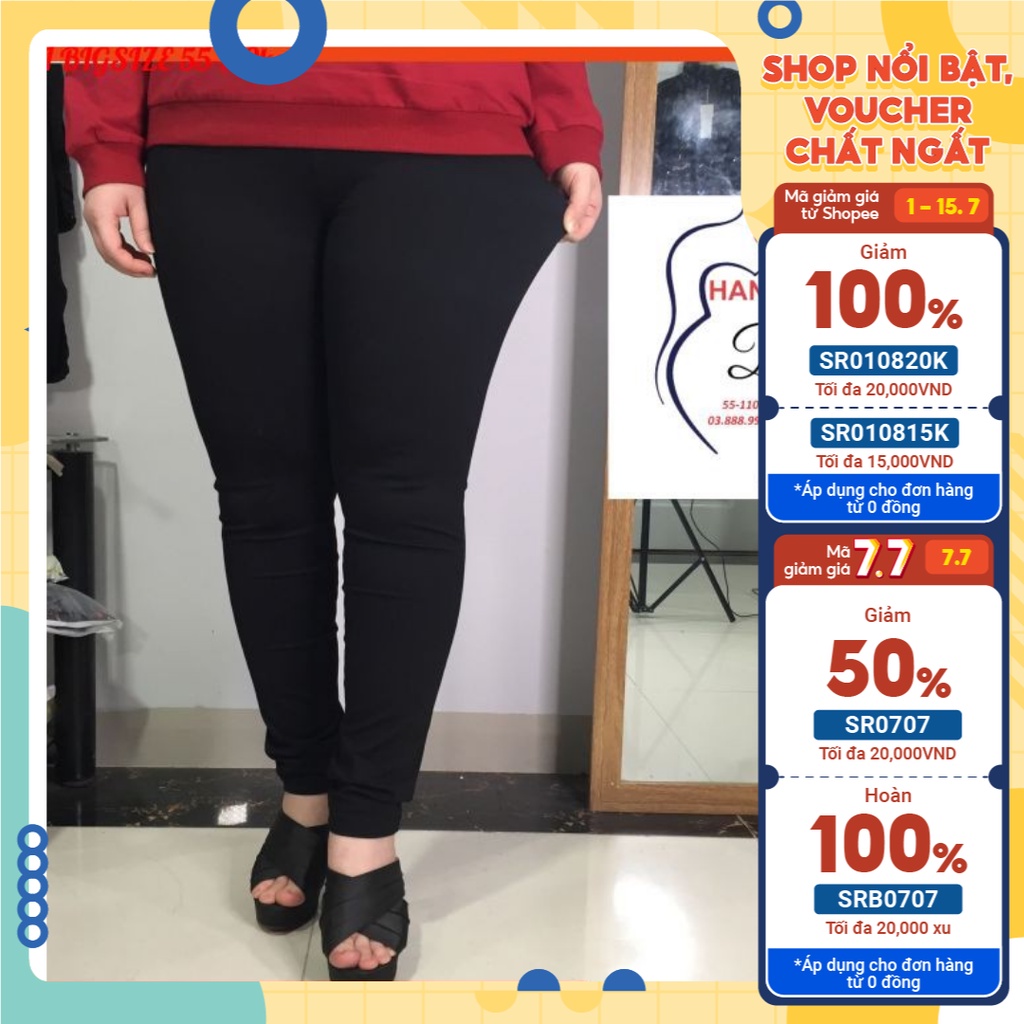 Quần skinny co giãn cho người béo