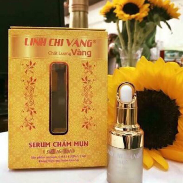 Serum chấm mụn linh chi vàng