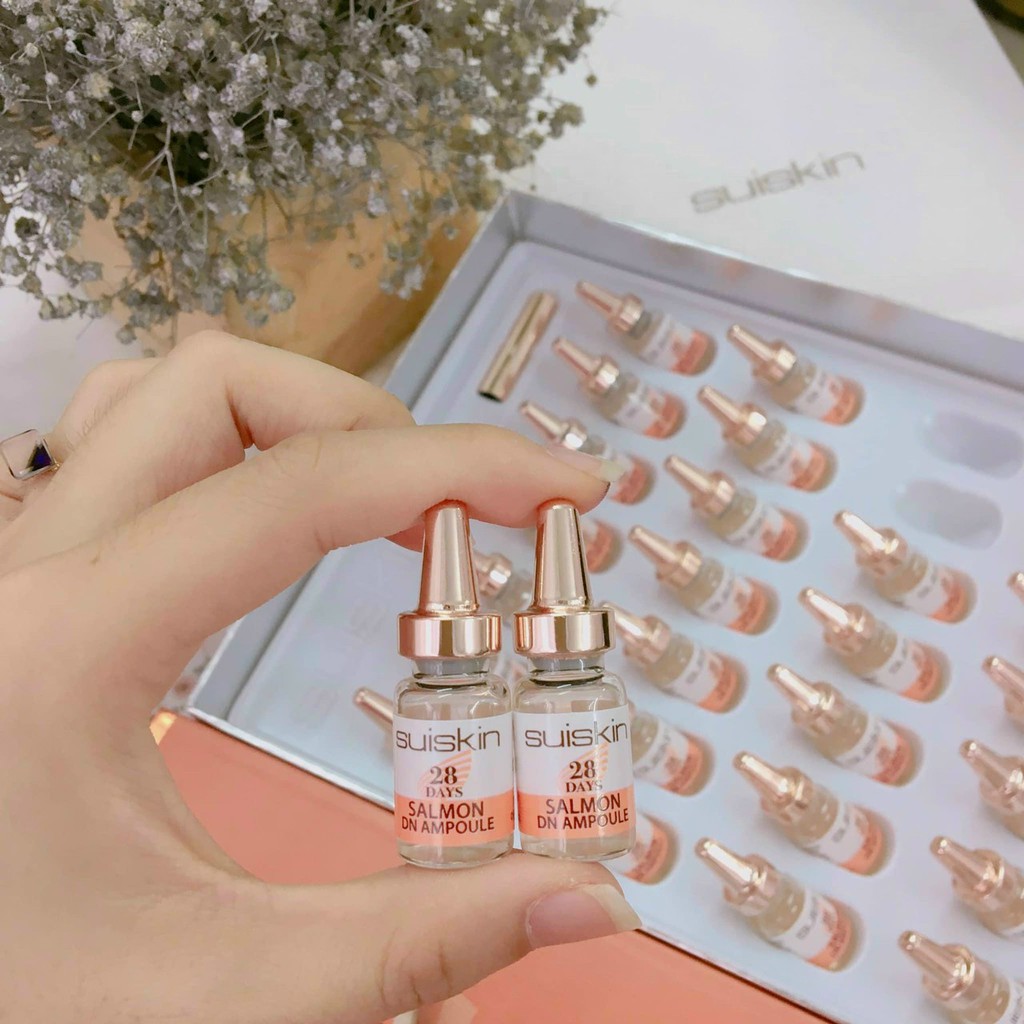 Serum Tế Bào Gốc Từ DNA Cá Hồi Suiskin Salmon DN Ampoule (ống 2ml)