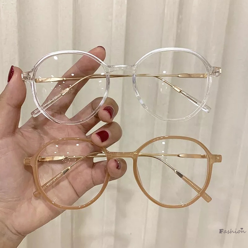 Mắt Kính Chống Nắng Gọng Oval Phong Cách Vintage Thời Trang Cho Nam Và Nữ 0-400