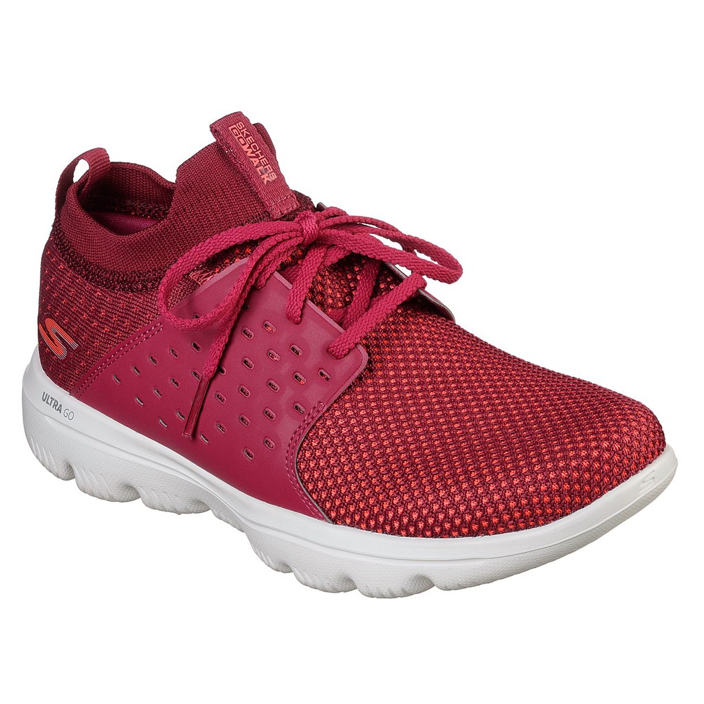 GIÀY NỮ AUTHENTIC SKECHERS GOWALK EVOLUTION ULTRA – TURBO WOMEN - SIZE 37 - US SIZE 7