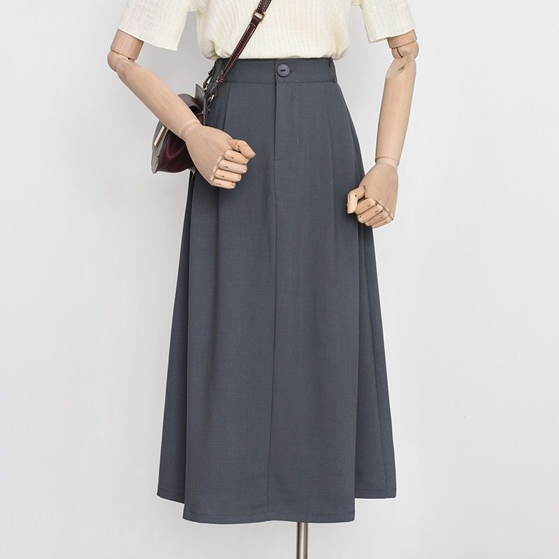 Chân Váy Chữ A Lưng Cao Co Giãn Thời Trang Xuân Thu Mới 2022