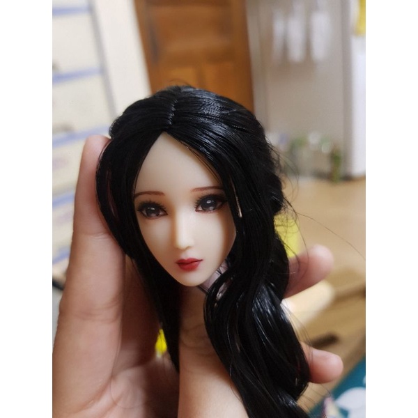 Faceup búp bê xinyi mắt vẽ và nhuộm tóc theo yêu cầu