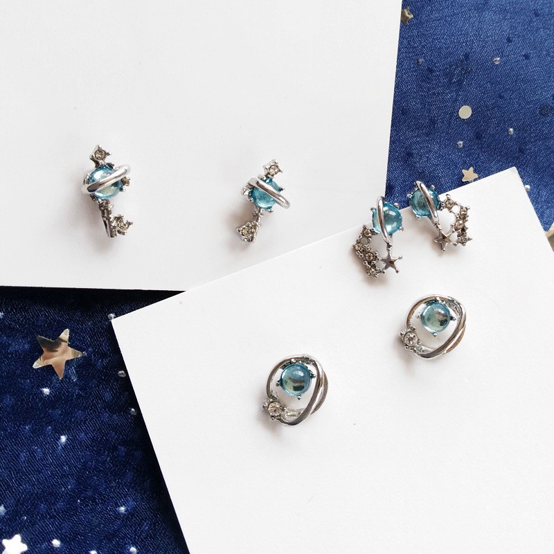 Bông Tai Hình Ngôi Sao Đính Đá A683