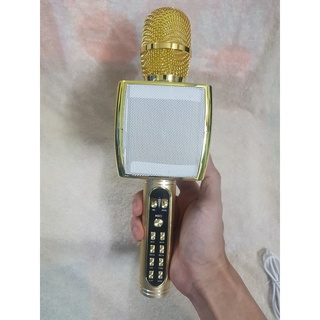 Micro karaoke bluetooth ys91 - Micro Karaoke kiêm loa bluetooth thế hệ mới