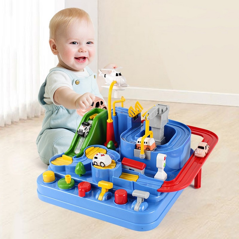 [HOT HOT] Mô Hình Đường Đua, điều khiển ô tô vượt qua chướng ngại vật Siêu Hấp Dẫn cho bé