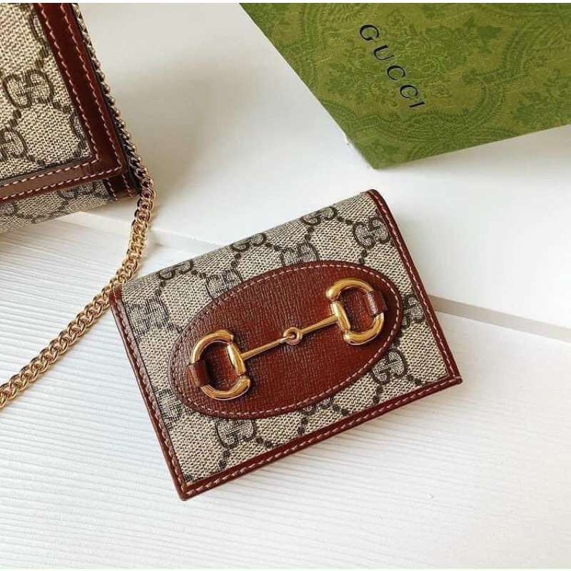 Ví gucci mini kèm dây đeo chéo fullbox