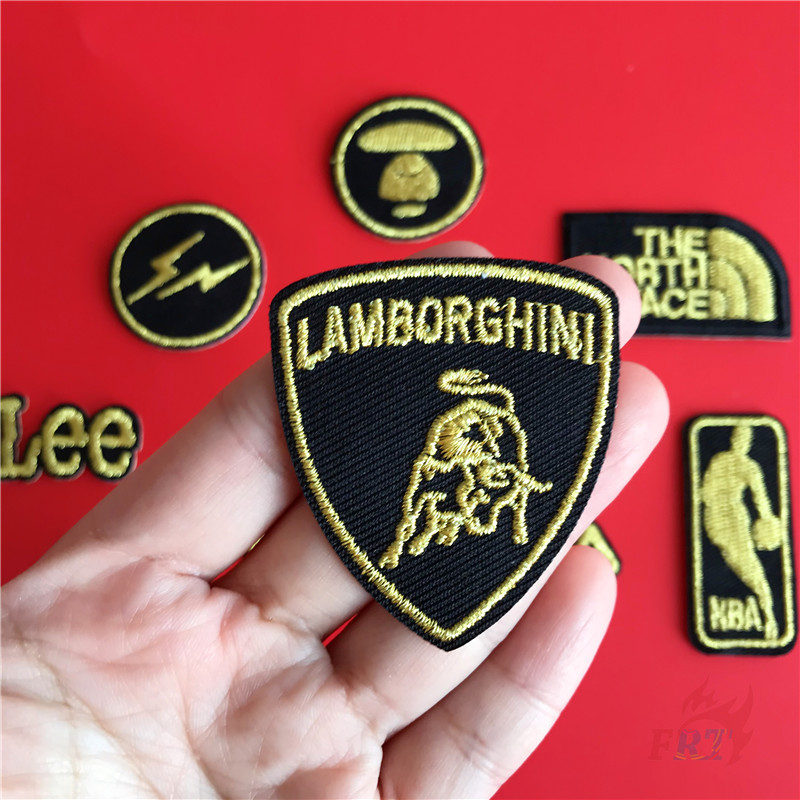 Miếng vá ủi lên quần áo in họa tiết logo thương hiệu dòng sản phẩm 03