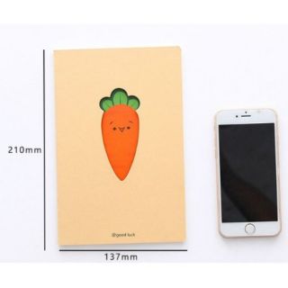 Sổ Tay Cà Rốt Khổ A5