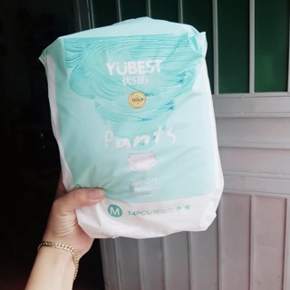 [GÓI DÙNG THỬ] Bỉm YUBEST Gold (hàng nội địa Trung) quần L13M