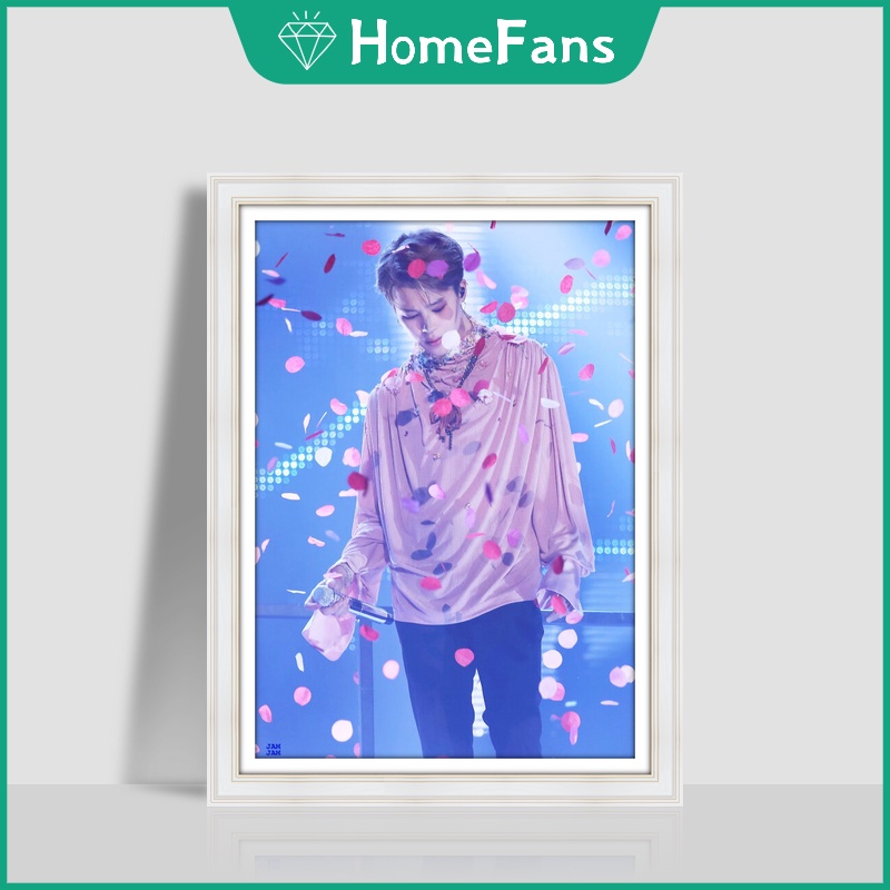 Bộ tranh đính đá 5d họa tiết cậu bé dễ thương độc đáo trang trí nhà cửa