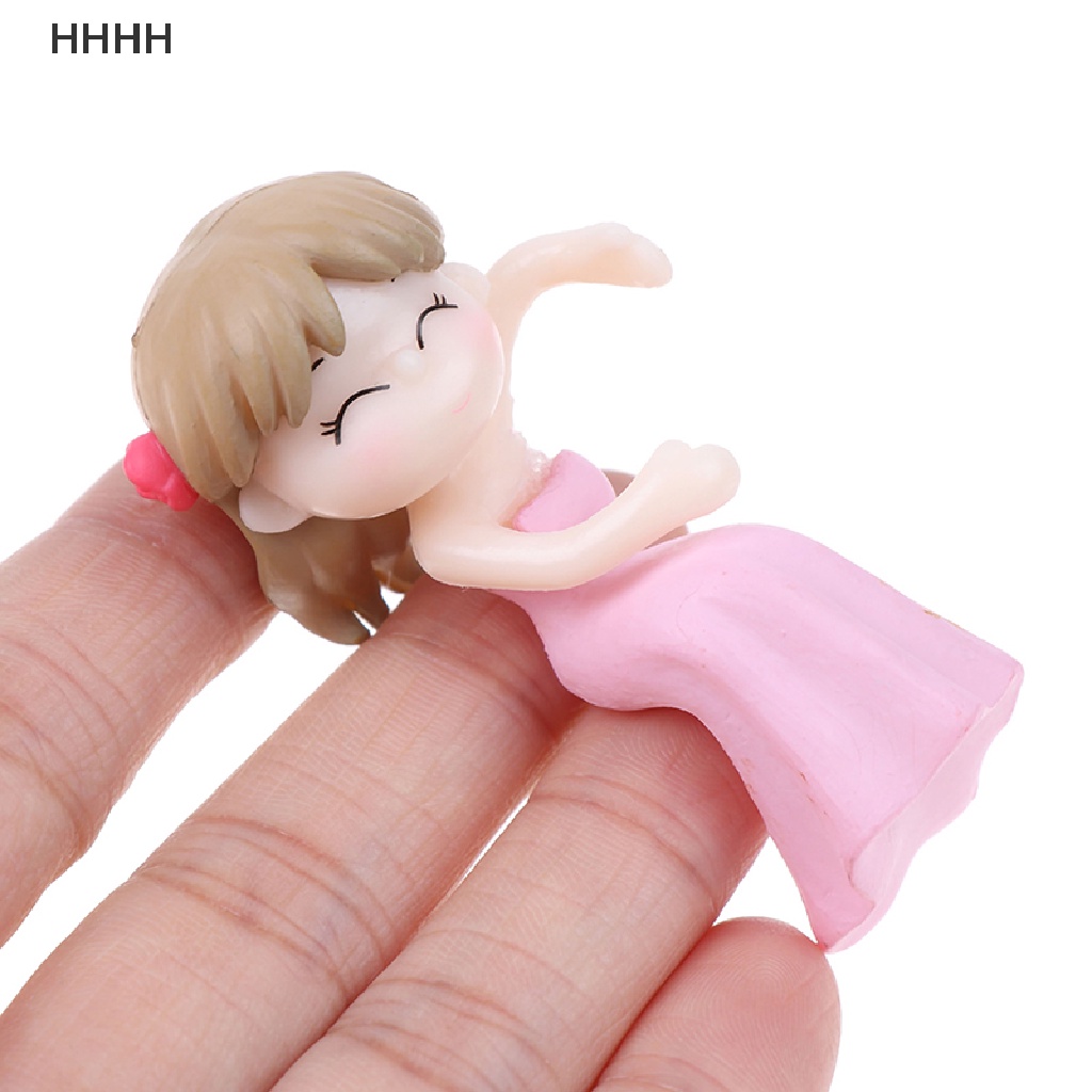 1 Bộ Tượng Tình Nhân mini Trang Trí Nhà Búp Bê