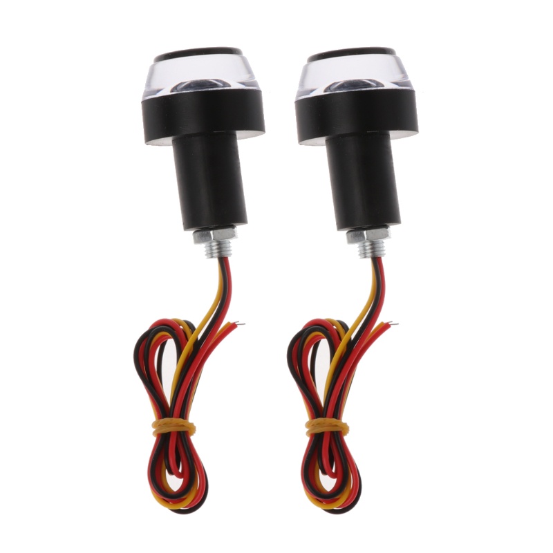 Đèn LED xi nhan màu hổ phách gắn tay lái xe máy