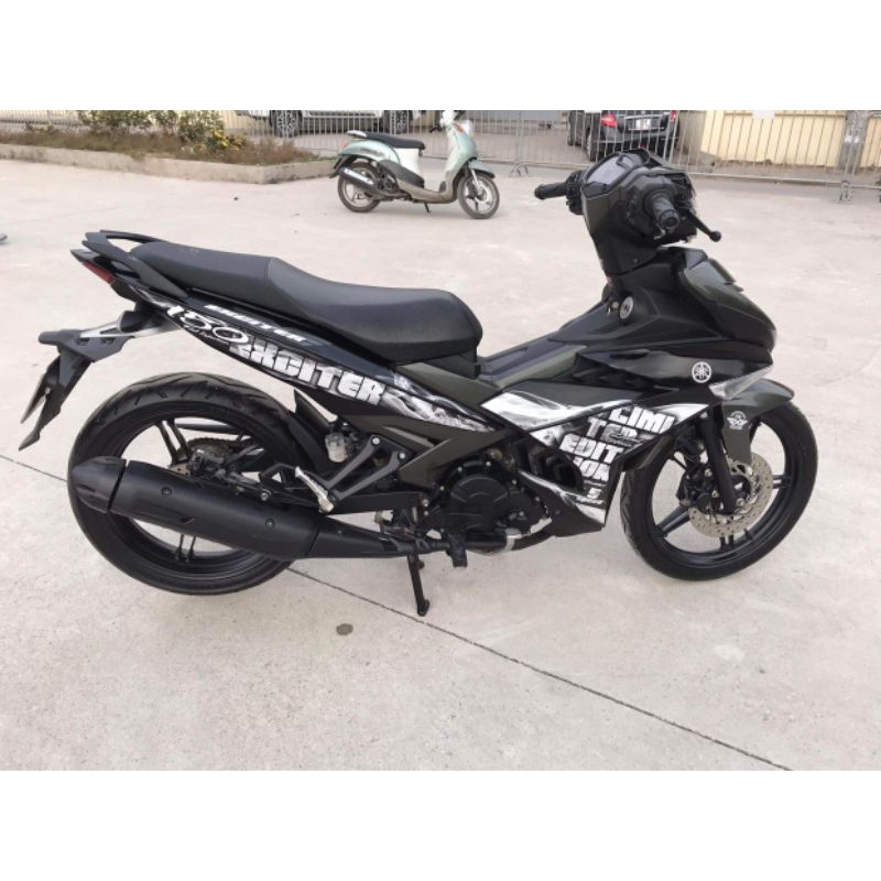 Tem Rời Exciter 150 Limited Editon - Bảng Giới Hạn Dán Xe Đen