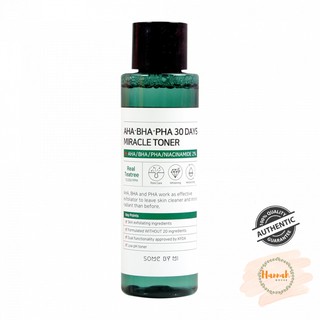 Nước hoa hồng Some By Mi AHA- BHA- PHA 30 Days Miracle Toner